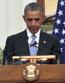 US President Barak Obama